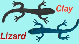 How To Make Clay Lizard।।DIY।।