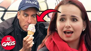 Florida Cop Ice Cream Thief | Just For Laughs Gags