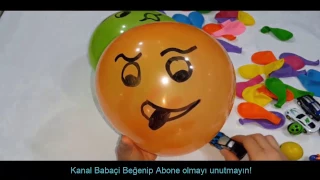 Magic Balloons! Learn Colors With  Balloons - Surprise Balloon - Magic Balloon, Sihirli Balon