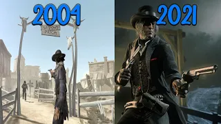 Evolution of Red Dead Games(2004 - 2021)