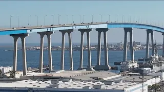 How does the Coronado Bridge compare to the Baltimore Key Bridge?