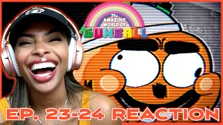 HAHAH! ANAIS SET UP DARWIN!! | THE AMAZING WORLD OF GUMBALL EPISODE 23-24 REACTION