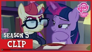 Twilight and Moon Dancer at Canterlot's Library (Amending Fences) | MLP: FiM [HD]