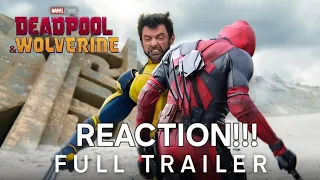 DEADPOOL & WOLVERINE | NEW OFFICIAL TRAILER | LIVE REACTION & BREAKDOWN!!