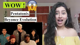 Oh my God ! Best one so far ? Evolution of  Queen B Beyoncé by Pentatonix REACTION