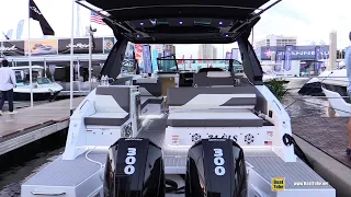 2022 Cruisers Yachts 34 GLS Motor Yacht - Walkaround Tour - 2021 Fort Lauderdale Boat Show