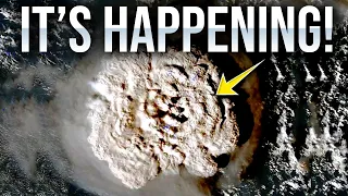 The Tonga Volcano Is FINALLY Exploding And Cracking Up The Earth!