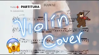 ❌🚫 [Hawái + PARTITURA GRATIS 🎻 Violín] ❌🚫 Violín cover versión ACUSTICA