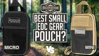 Maxpedition Micro vs Mini 💼 Best Small EDC Pocket Organizer? 🤔 #edc #maxpedition #organizer