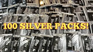 OPENING 100 SILVER PACKS FROM THE NEW 2022 TOPPS SERIES 1 RELEASE!