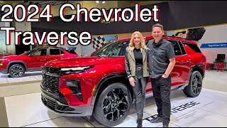 2024 Chevrolet Traverse first look // Check out this interior