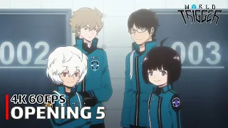 World Trigger - Opening 5 【Time Factor】 4K 60FPS Creditless | CC