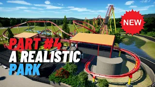 PLANET COASTER - Realistic Park ep. 4, B&M Floorless Coaster Tutorial (Speed Build)