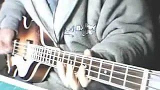 How 2 play on bass         Old Brown Shoe The Beatles on bass.mp4