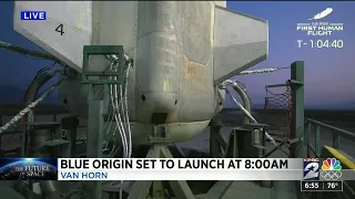Amazon founder Jeff Bezos, 3 others set to launch on Blue Origin Tuesday