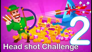 Bowmasters : Headshot Challenge Walkthrough Gameplay  Part- 2  #Bowmasters