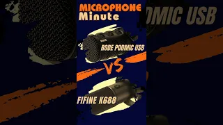 Rode Podmic usb vs. Fifine K688