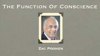 Pt. 5 - The Function Of Conscience - Zac Poonen