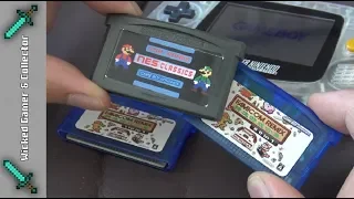 Comparison - Game Boy Advance / NES REMIX / Multi Retro Game Cart Collection Cart