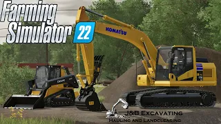 Farming Simulator 22 | Construction on Elm Creek | EP.9