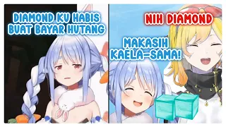 PEKORA Yang Jatuh Miskin Karena LUI, Lalu Mendadak Kaya Lagi Karena KAELA | (Hololive Clips)