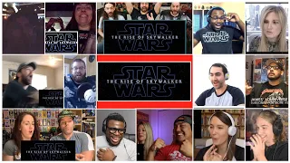 Star Wars Episode IX: The Rise Of Skywalker Teaser Trailer Reactions Mashup | (10+ Youtubers React)