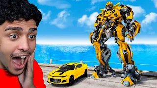 JOGANDO COM O TRANSFORMERS NO GTA 5