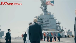 President Donald J Trump   USS Gerald R  Ford Commissioning Ceremony