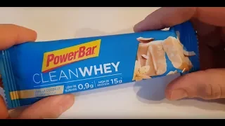 PowerBar Clean Whey Proteinriegel Vanille - Testvideo