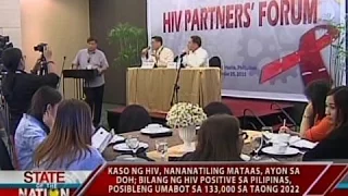 SONA: Kaso ng HIV sa Pilipinas, nananatiling mataas ayon sa DOH