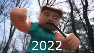 Evolution of Steve 2011-2022