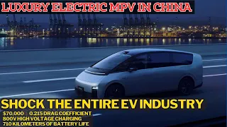 China Revealed A Luxury Electric MPV That Shakes The Entire Car Industry.