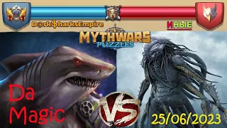 DarkSharksEmpire VS ИНЫЕ. Alliance war. MythWars Puzzles