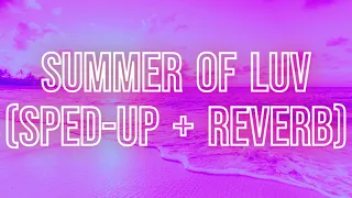 Summer Of Luv - Portugal The Man (sped-up + reverb / nightcore remix) with lyrics