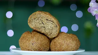FLAXSEED BREAD WITH 2 INGREDIENTS. Gluten-Free, Egg Free, Dairy Free. Easy, fast, very nutritious.