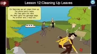 English Via Listening for Beginners: Lesson 12 - Cleaning Up Leaves