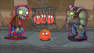 Boss Red Ball 4 vs Plants vs Zombies 3 Factory