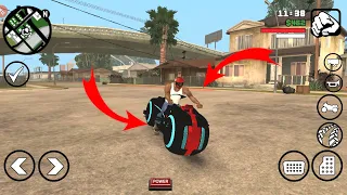 Secret Tron Bike location In Gta San Andreas (Android/Ios)