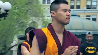 Tibetan Monks dancing to Mycelia by Björk
