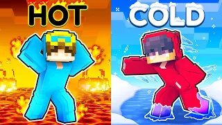 HOT vs COLD PRISON In Minecraft!