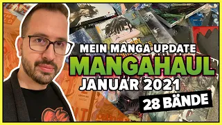 28 neue Bände!! | Manga Haul Januar 2021 | Manga Update