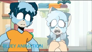 "I peed on my foot-" (BLUEY Smoochykiss episode)