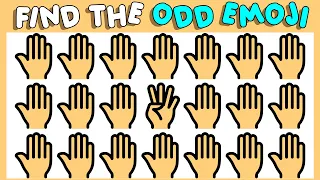 Spot The ODD One Out #294 | HOW GOOD ARE YOUR EYES | Emoji Puzzle Quiz