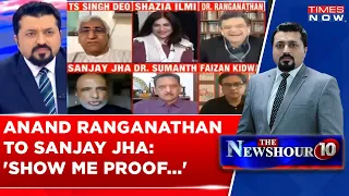 Anand Ranganathan's Logics Leave Others Short Of Words, Sanjay Jha Responds, Watch| Times Now Debate