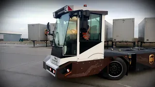 UPS announces tests of Gaussin’s Autonomous-Enabled FULL ELEC Trailer and Swap Body Mover « TSBM® »