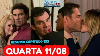 AMORES VERDADEIROS - Quarta-feira 11/08/21 resumo Amores Verdadeiros capítulo de hoje novela do sbt