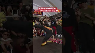 The🕺B-Boy Hong 10 CHALLENGE 😳 FULL 🎬 in  💬👇 #shorts