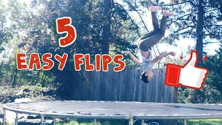 5 Easy Flips to Learn on Trampoline
