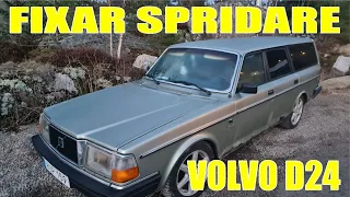 Volvo D24 Rengörning av Spridare