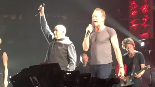 Peter Gabriel & Sting - Sledgehammer Live At MSG In NYC